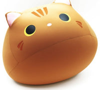 HKM-831187 Cute Cat Doll Waist Pillow - Soft Animal Cushion, 30x30x27cm, Nylon & Spandex Blend