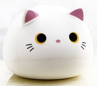 HKM-831187 Cute Cat Doll Waist Pillow - Soft Animal Cushion, 30x30x27cm, Nylon & Spandex Blend