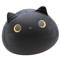 HKM-831187 Cute Cat Doll Waist Pillow - Soft Animal Cushion, 30x30x27cm, Nylon & Spandex Blend