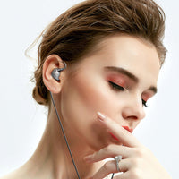 HKM-831251 Wired In-Ear Gaming Headphones with HiFi Sound and Comfortable Silicone Earplugs