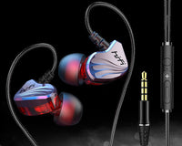 HKM-831251 Wired In-Ear Gaming Headphones with HiFi Sound and Comfortable Silicone Earplugs