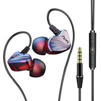 HKM-831251 Wired In-Ear Gaming Headphones with HiFi Sound and Comfortable Silicone Earplugs