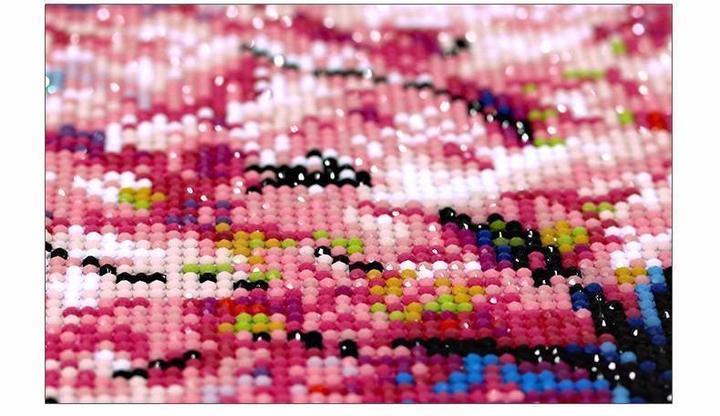 HKM-831507 5D Colorful Diamond Painting - Bunte SolRos Design