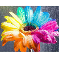 HKM-831507 5D Colorful Diamond Painting - Bunte SolRos Design