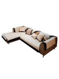 HKM-831571 Non-Slip Cotton Sofa Cover in Various Patterns and Sizes