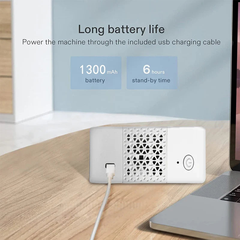 KTX-831699 Mini Portable CO2 Meter with NDIR Sensor for Accurate Air Quality Monitoring 400-5000 PPM