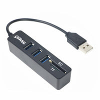 HKM-831699 Multi-Function USB 2.0 Hub with USB and TYPE-C Interfaces