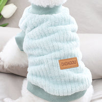 HKM-831763 Cozy Polyester Sweater for Dogs and Cats - Casual Pet Wear