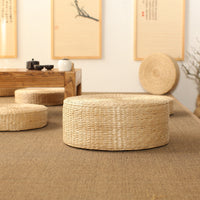 HKM-831891 Simplicity Rattan Floor Cushion for Meditation and Home Decoration