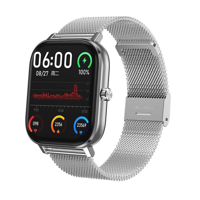 HKM-832019 Color Screen Smart Watch with Bluetooth Calling, Health Monitoring, and Sports Features - Compatible with Android & iOS