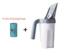 HKM-832275 Large Capacity Toilet Bucket Portable Removable And Washable Integrated Cat Litter Scoop