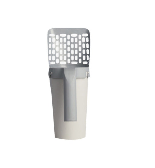 HKM-832275 Large Capacity Toilet Bucket Portable Removable And Washable Integrated Cat Litter Scoop