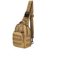 HKM-832915 Compact Tactical Sling Backpack with MOLLE System for Outdoor Activities