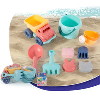 HKM-832915 Customizable 10-Piece Beach Sand Toy Set for Summer Fun - Multiple Styles for Ages 3 and Up