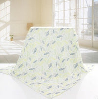 HKM-832979 Soft Cotton Gauze Bath Towel Blanket for Newborns - 120x120cm, Breathable and Comfortable