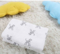 HKM-832979 Soft Cotton Gauze Bath Towel Blanket for Newborns - 120x120cm, Breathable and Comfortable