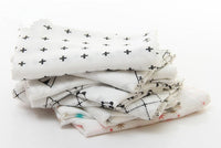HKM-832979 Soft Cotton Gauze Bath Towel Blanket for Newborns - 120x120cm, Breathable and Comfortable