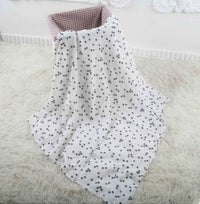 HKM-832979 Soft Cotton Gauze Bath Towel Blanket for Newborns - 120x120cm, Breathable and Comfortable
