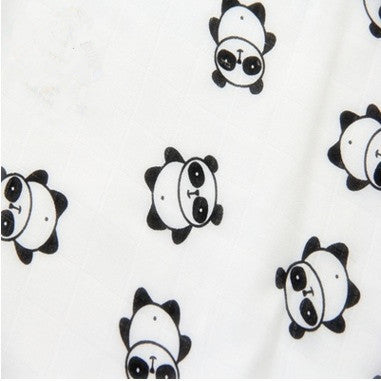 HKM-832979 Soft Cotton Gauze Bath Towel Blanket for Newborns - 120x120cm, Breathable and Comfortable