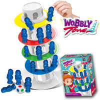 HKM-833235 Stacking Balance Tower Board Game for Kids - Interactive Montessori Challenge Toy