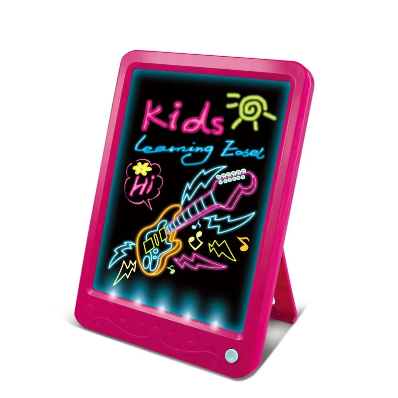 Kids LED Drawing Board - Magic Light Designer Easel for Creative Learning
