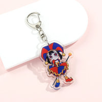 HKM-833491 Amazing Cartoon Keychain Pendant for Boys - Fun Rubber and Silicone Keychain Toy