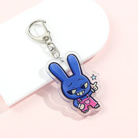 HKM-833491 Amazing Cartoon Keychain Pendant for Boys - Fun Rubber and Silicone Keychain Toy