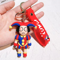 HKM-833491 Amazing Cartoon Keychain Pendant for Boys - Fun Rubber and Silicone Keychain Toy