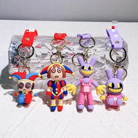 HKM-833491 Amazing Cartoon Keychain Pendant for Boys - Fun Rubber and Silicone Keychain Toy