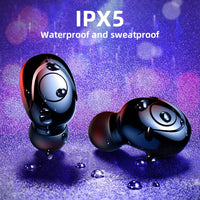 HKM-833555 Bluetooth Headset with Digital Display - Stereo Sound, 10m Range, Battery & Call Functions