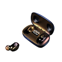 HKM-833555 Bluetooth Headset with Digital Display - Stereo Sound, 10m Range, Battery & Call Functions
