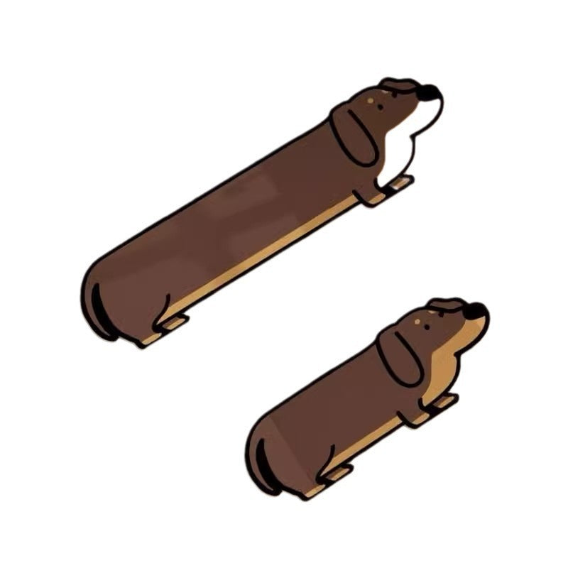 KTX-833555 Cute Lying Cat Diatom Oil Absorbent Non-Slip Mat for Hallway and Kitchen, Various Sizes