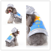 HKM-833683 Halloween Bat Wings Costume for Dogs and Cats - Warm, Comfortable with 3D Wings