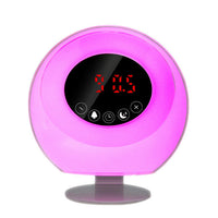 HKM-833875 LED Color Changing Bedside Lamp with Music Wake-Up Function