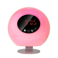 HKM-833875 LED Color Changing Bedside Lamp with Music Wake-Up Function