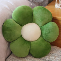 HKM-833939 Colorful Flower Plush Cushion - Super Soft Short Plush, 30-65 cm for Ages 7-14