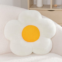 HKM-833939 Colorful Flower Plush Cushion - Super Soft Short Plush, 30-65 cm for Ages 7-14