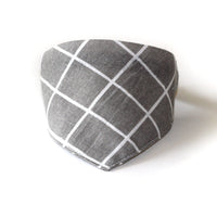 HKM-834131 Triangle Dog Scarf and Cat Collar in Geometric Linen Pattern for Small Pets