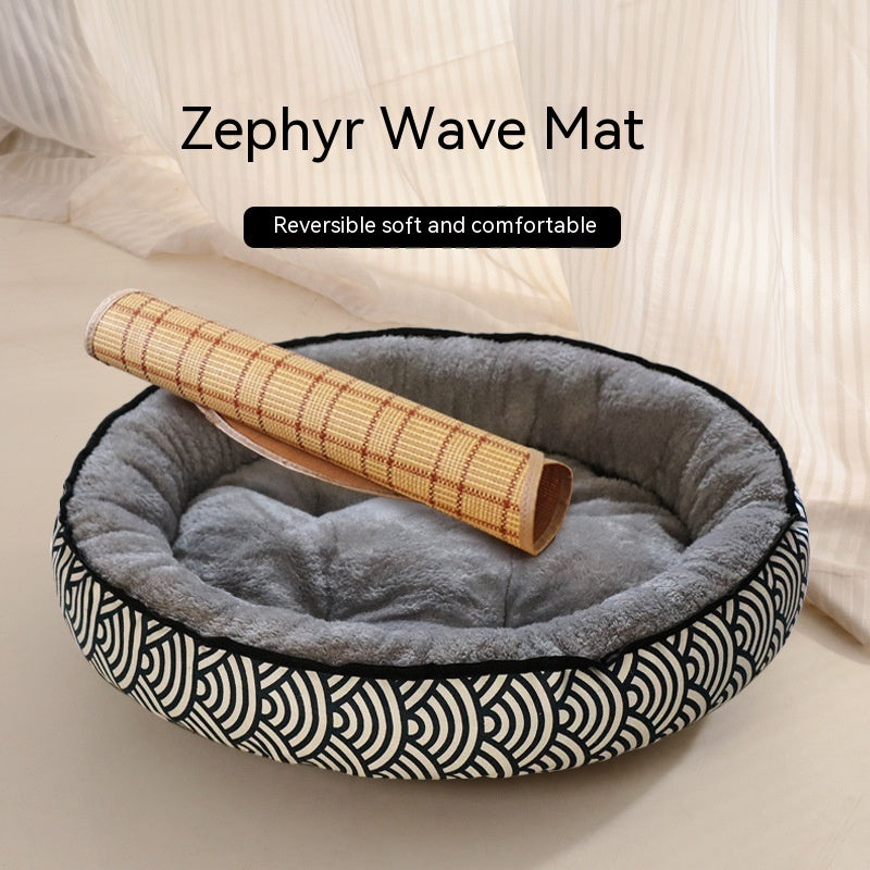 HKM-834195 Four Seasons Universal Cat Nest For Deep Sleep