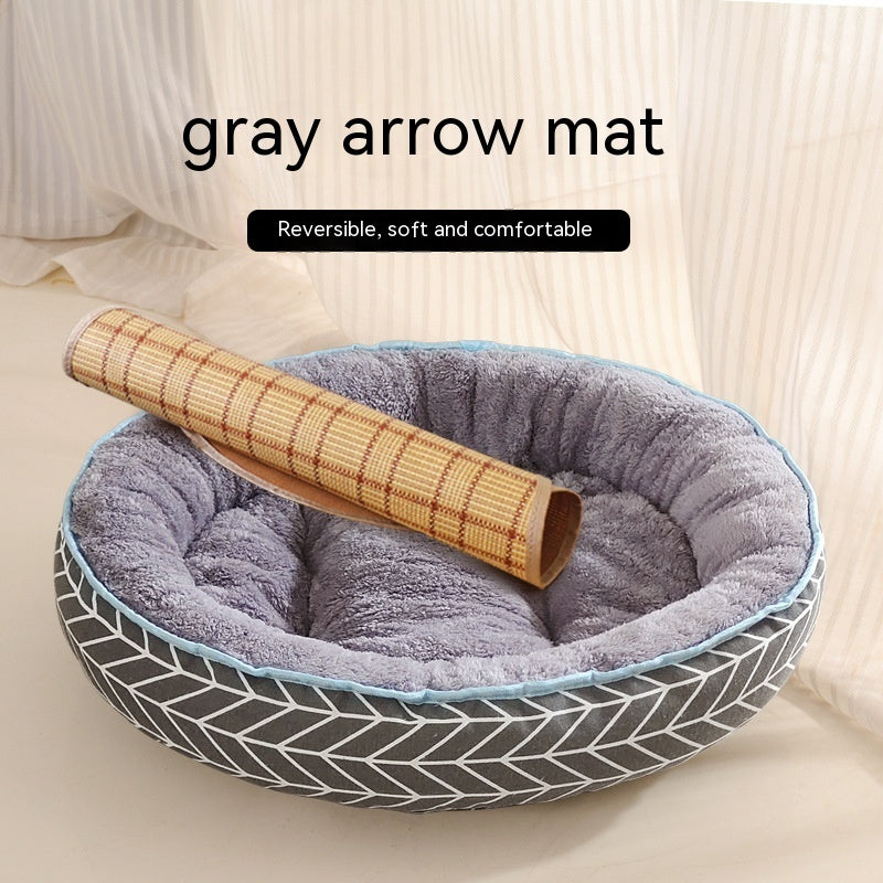 HKM-834195 Four Seasons Universal Cat Nest For Deep Sleep