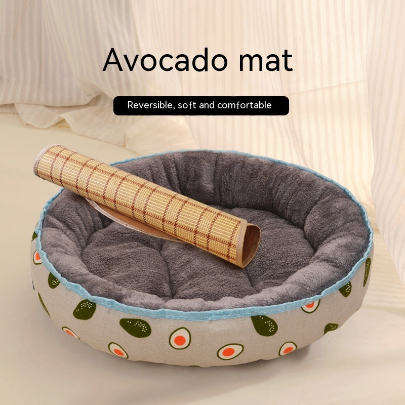 HKM-834195 Four Seasons Universal Cat Nest For Deep Sleep