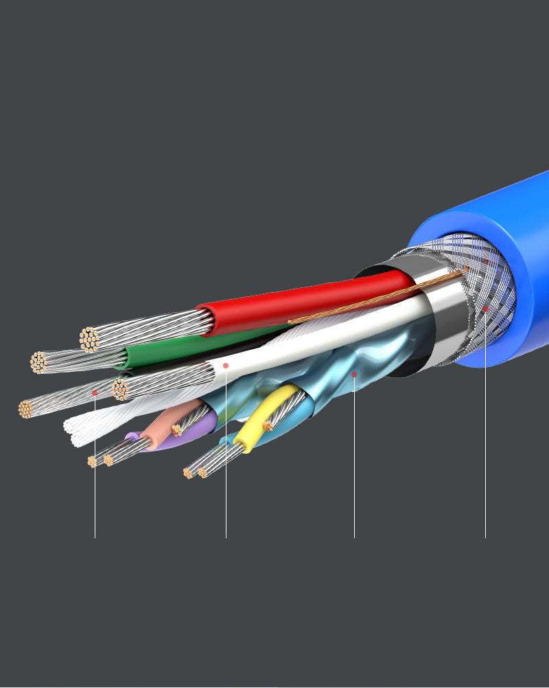 HKM-834195 USB 3.0 Printer Data Cable - Oxygen-free Copper with Gold-plated Connectors, Available in Multiple Lengths (0.5m to 3m)