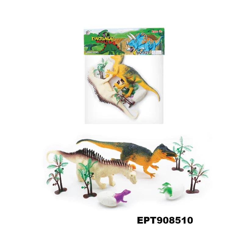 HKM-834451 Mini Tiny Dinosaur Figures for Kids Aged 4-7 - Fun Dinosaur Set, Ideal for Parties and Playtime