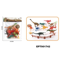 HKM-834451 Mini Tiny Dinosaur Figures for Kids Aged 4-7 - Fun Dinosaur Set, Ideal for Parties and Playtime