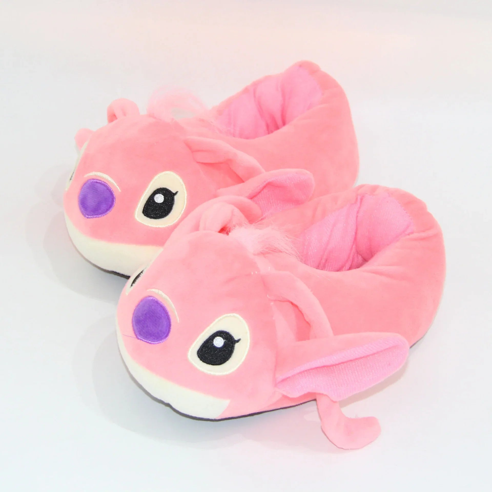 HKM-834643 Cozy 3D Plush Animal Slippers for Kids and Adults - Soft Indoor Cotton Footwear