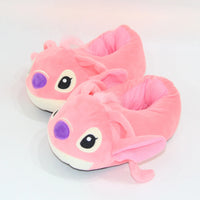HKM-834643 Cozy 3D Plush Animal Slippers for Kids and Adults - Soft Indoor Cotton Footwear