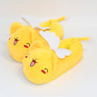 HKM-834643 Cozy 3D Plush Animal Slippers for Kids and Adults - Soft Indoor Cotton Footwear