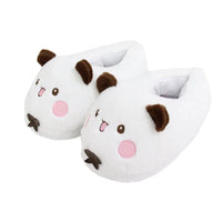 HKM-834643 Cozy 3D Plush Animal Slippers for Kids and Adults - Soft Indoor Cotton Footwear
