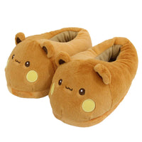 HKM-834643 Cozy 3D Plush Animal Slippers for Kids and Adults - Soft Indoor Cotton Footwear