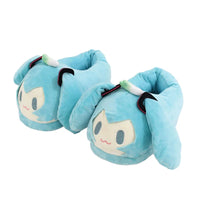 HKM-834643 Cozy 3D Plush Animal Slippers for Kids and Adults - Soft Indoor Cotton Footwear